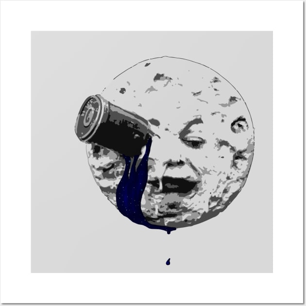 a trip to the moon Wall Art by gazonula